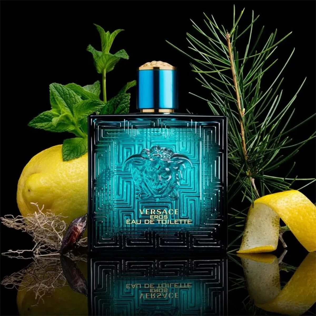 SET VERSACE EROS HOMBRE EDT 100ML + 150ML + EDT 5ML - 2
