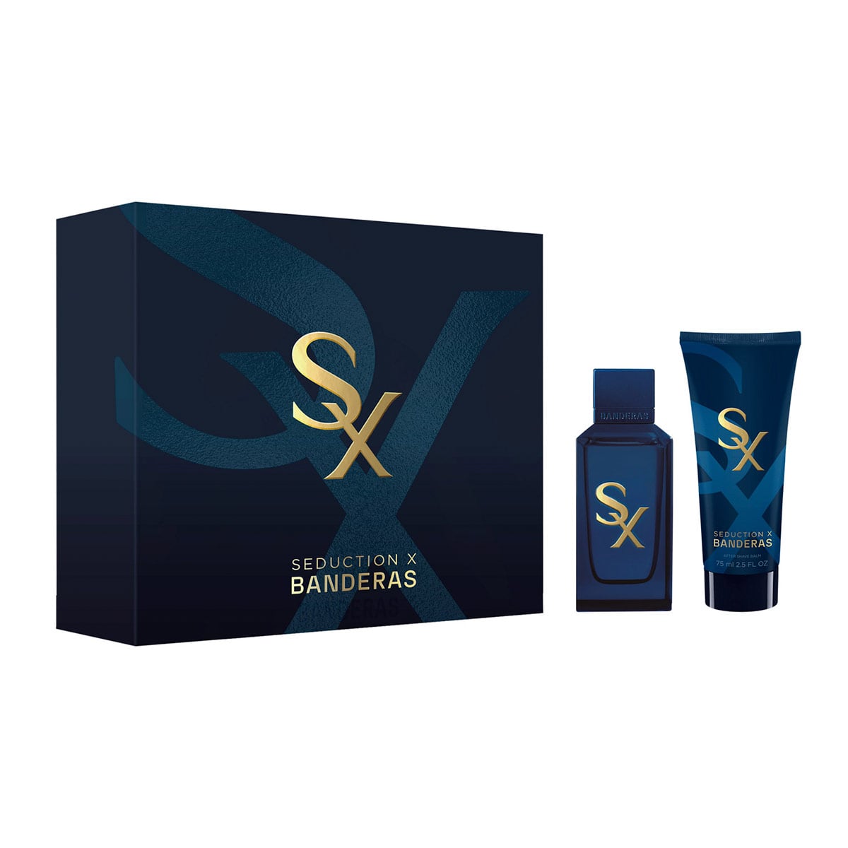 SET PERFUME BANDERAS SEDUCTION X HOMBRE EDP 50ML+75ML - 1