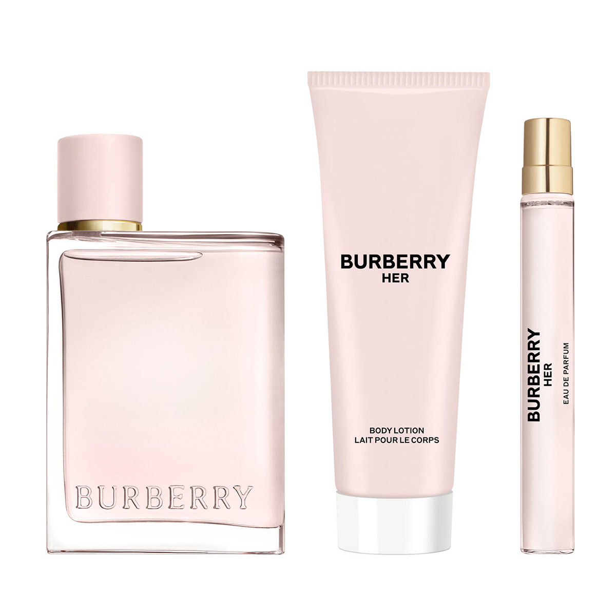 SET PERFUME BURBERRY HER MUJER EDP 100ML+75ML+10ML - 2
