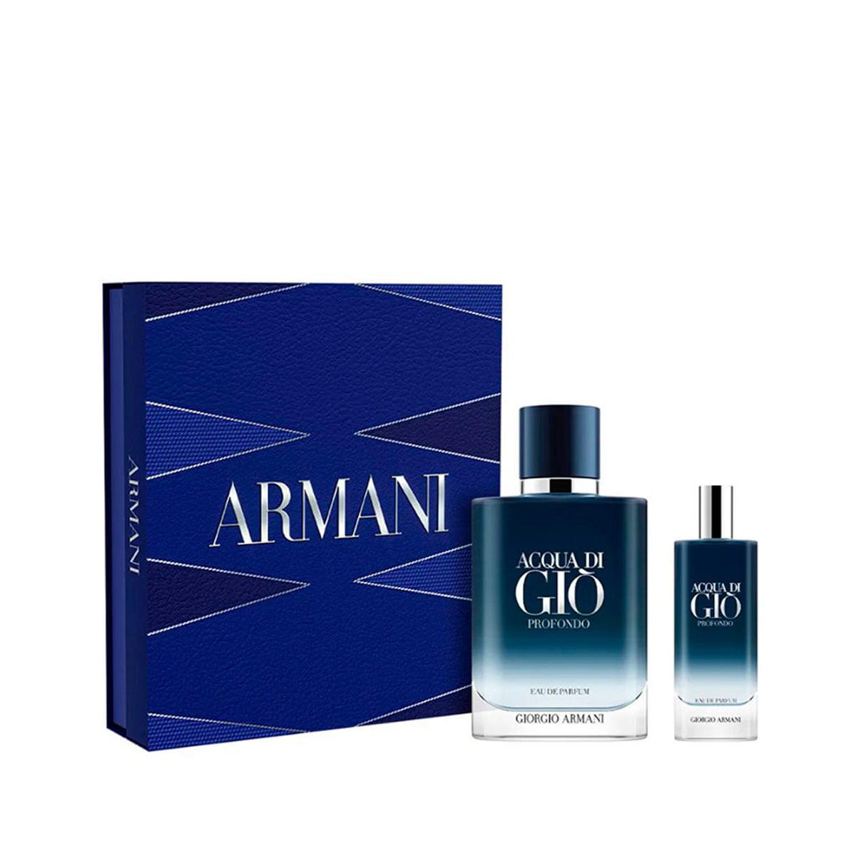 SET PERFUME GIORGIO ARMANI ACQUA DI GIO PROFONDO HOMBRE EDP 100ML+15ML - 1