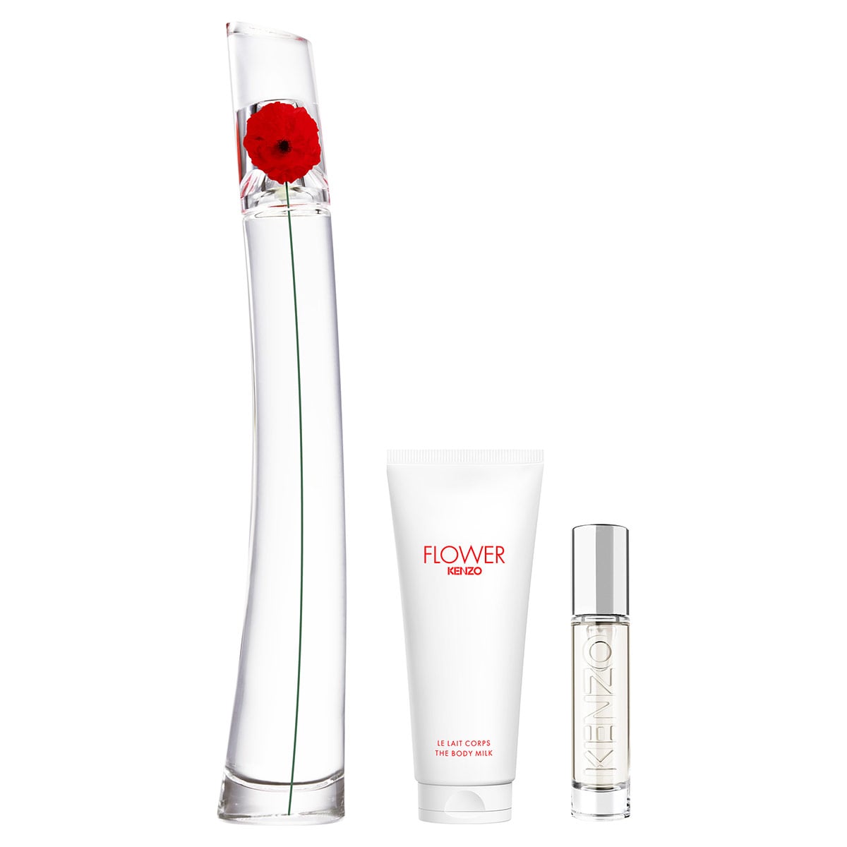 SET PERFUME KENZO FLOWER MUJER EDP 100ML+75ML+10ML - 2