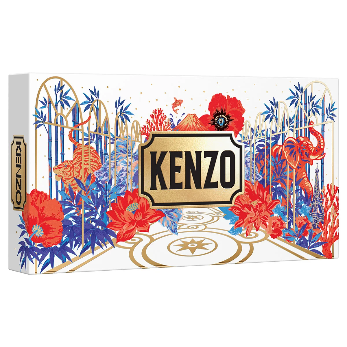 SET PERFUME KENZO FLOWER MUJER EDP 100ML+75ML+10ML - 4