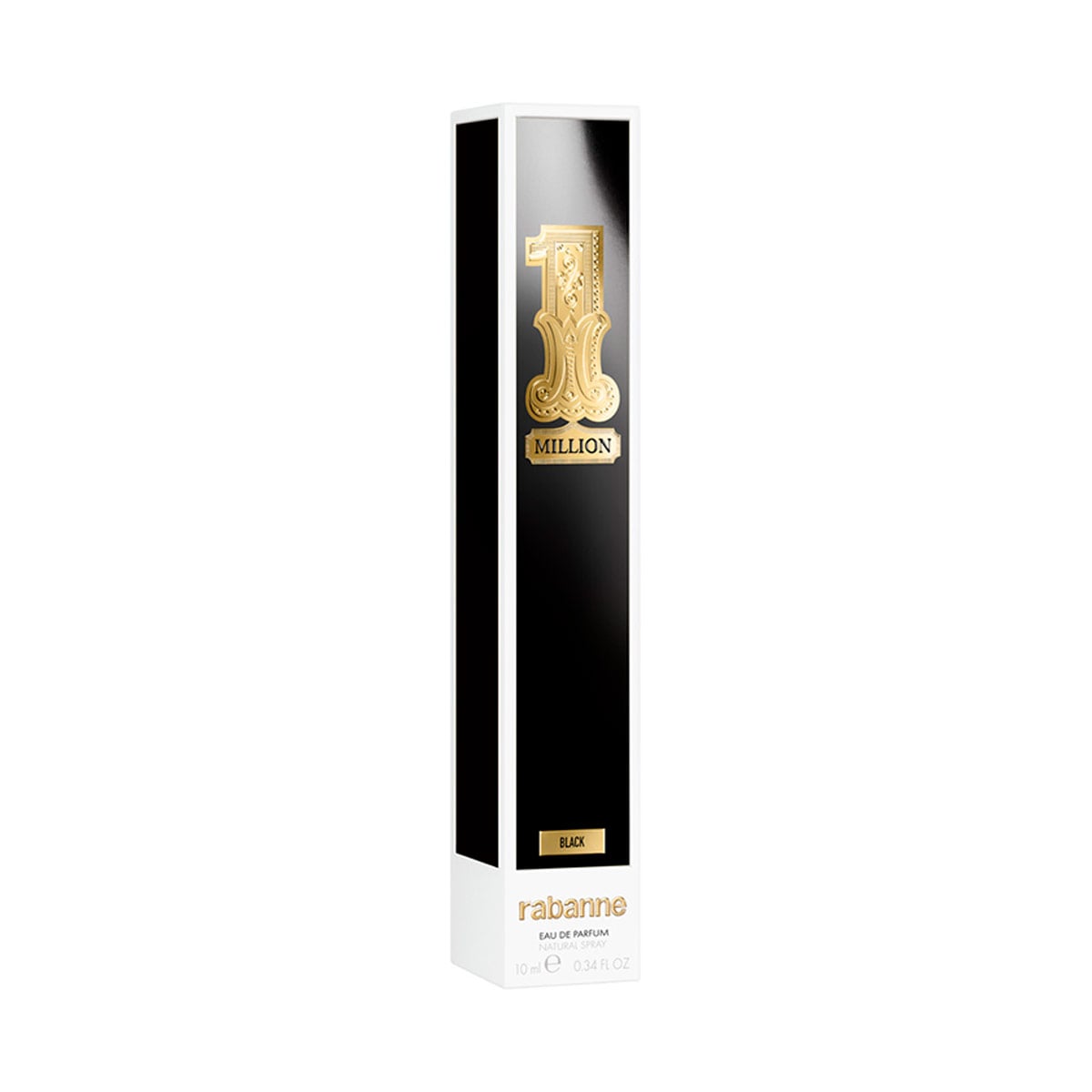 PERFUME RABANNE 1 MILLION BLACK HOMBRE EDP 10ML - 3