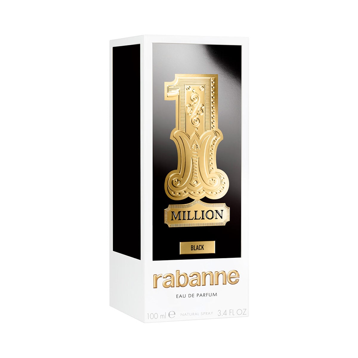 PERFUME RABANNE 1 MILLION BLACK HOMBRE EDP 100ML - 3