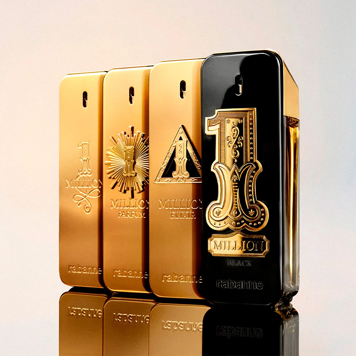 PERFUME RABANNE 1 MILLION BLACK HOMBRE EDP 100ML - 7