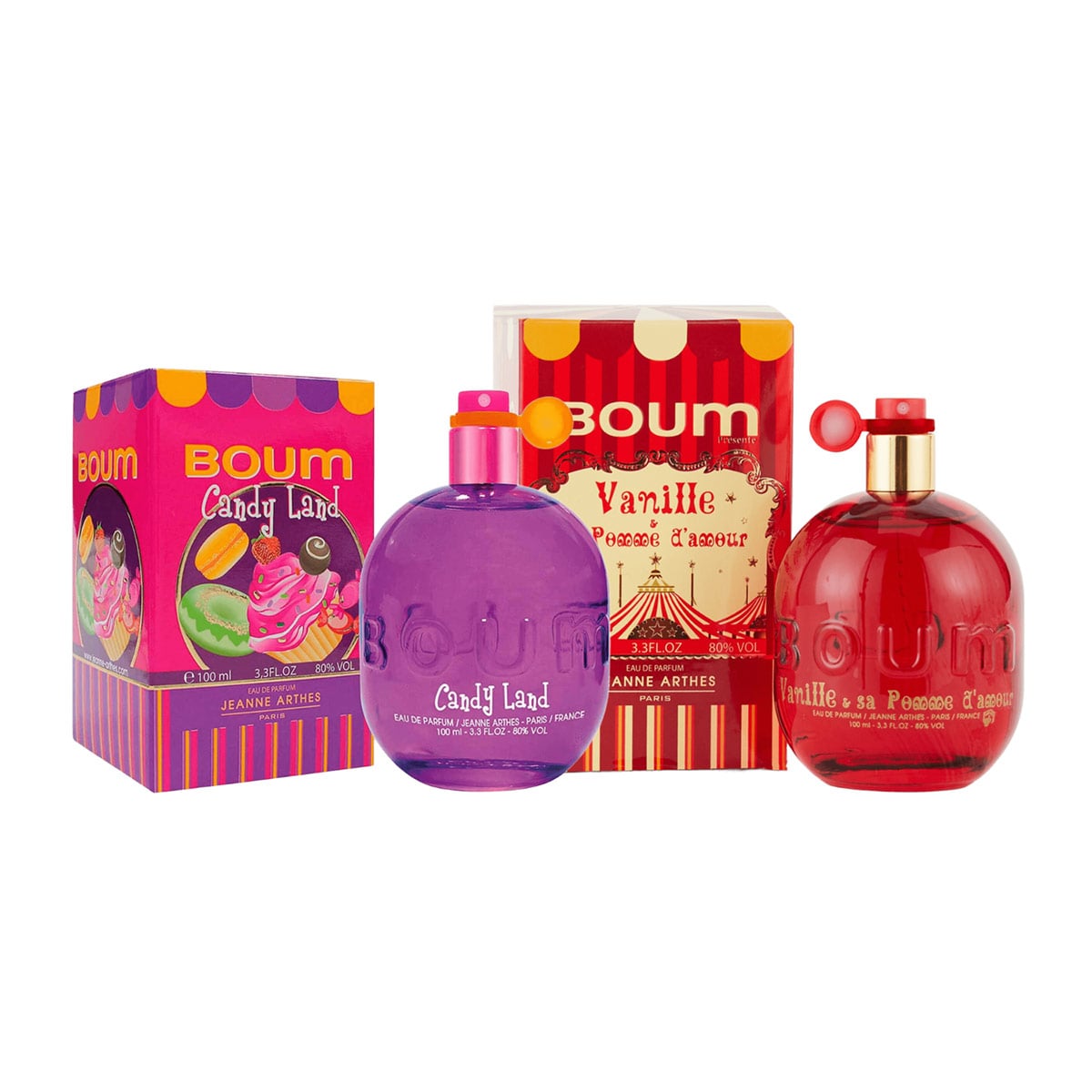 PACK JEANNE ARTHES BOUM CANDY LAND EDP+ VANILLE POMME D' AMOUR EDP 100 ML - 1