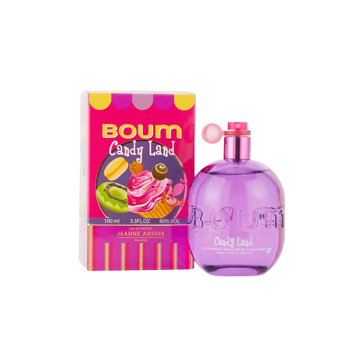 PACK JEANNE ARTHES BOUM CANDY LAND EDP+ VANILLE POMME D' AMOUR EDP 100 ML - 2