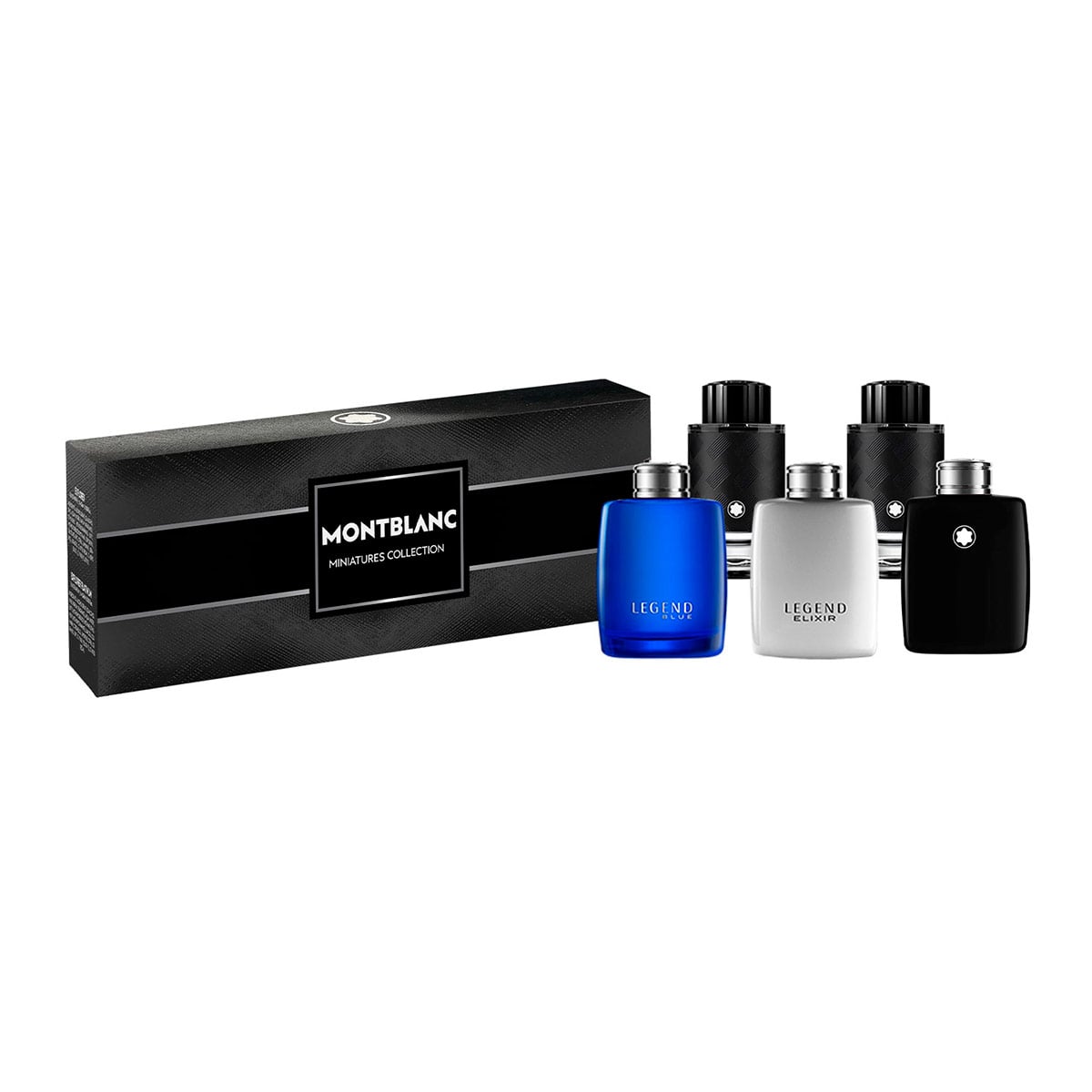 SET PERFUMES MONTBLANC MINIATURAS HOMBRE 4,5ML+4,5ML+4,5ML+4,2ML - 1