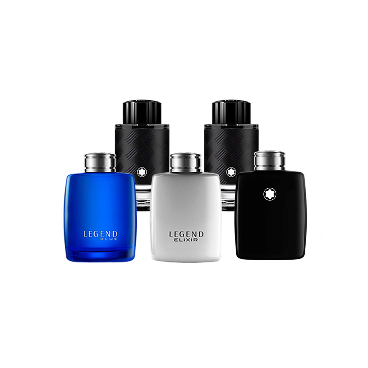 SET PERFUMES MONTBLANC MINIATURAS HOMBRE 4,5ML+4,5ML+4,5ML+4,2ML - 2