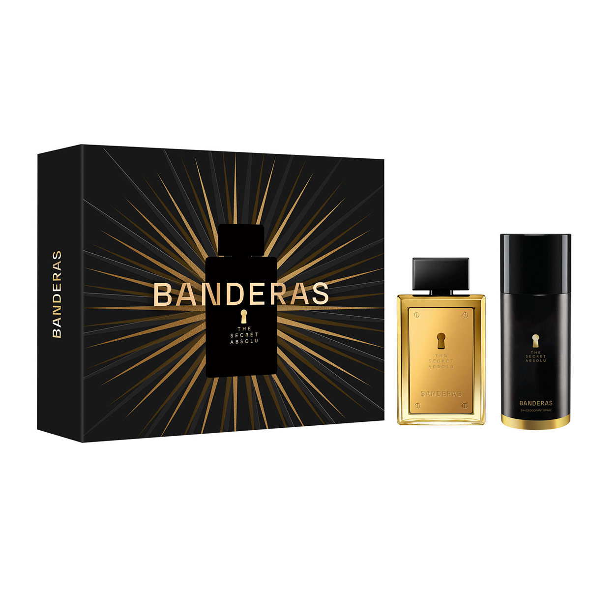 SET PERFUME BANDERAS THE SECRET ABSOLU HOMBRE 100ML+150ML - 1