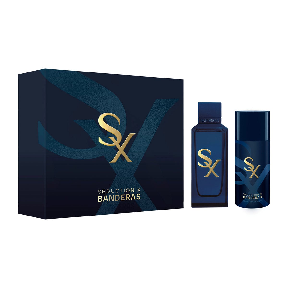 SET PERFUME BANDERAS SEDUCTION X HOMBRE EDP 100ML+150ML - 1