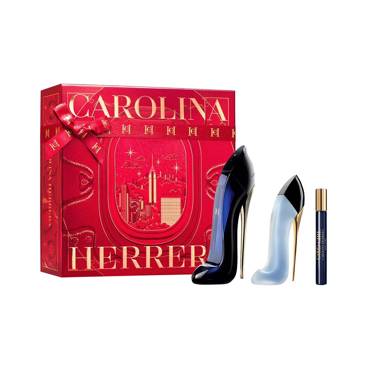 SET PERFUME CAROLINA HERRERA GOOD GIRL MUJER EDP 80ML+30ML+EDP 10ML - 1