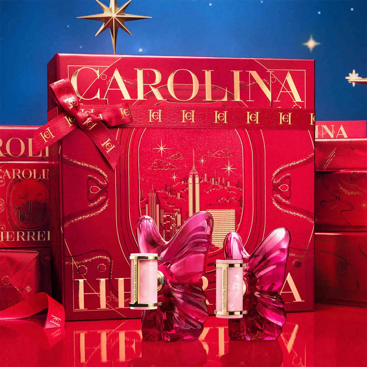 SET PERFUME CAROLINA HERRERA LA BOMBA MUJER EDP 30ML+EDP 11ML - 5