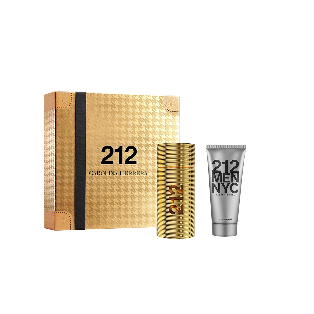 SET PERFUME CAROLINA HERRERA 212 NYC HOMBRE EDP 100ML+ 100ML - 1