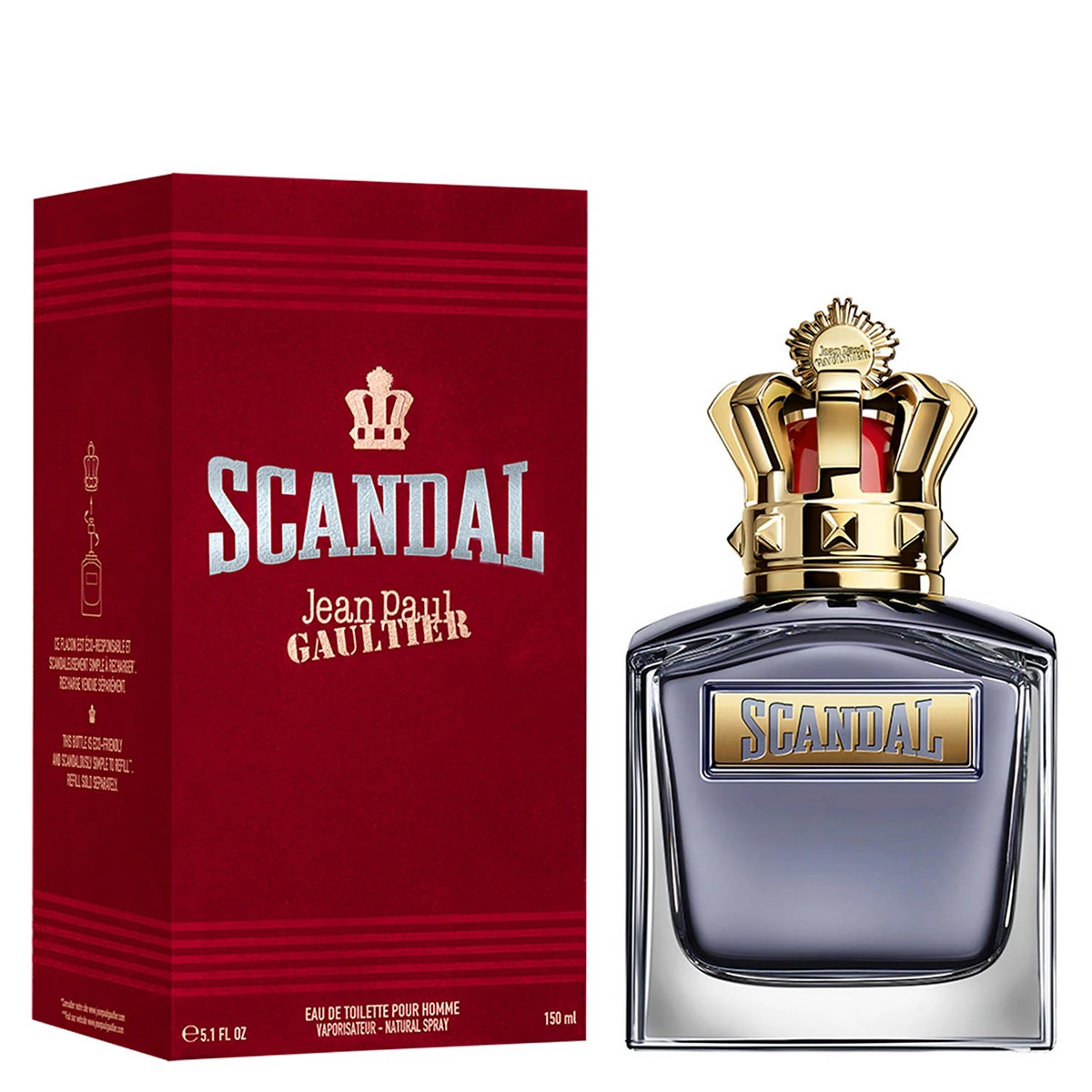 PERFUME JEAN PAUL GAULTIER SCANDAL HOMBRE EDT 150ML - 1