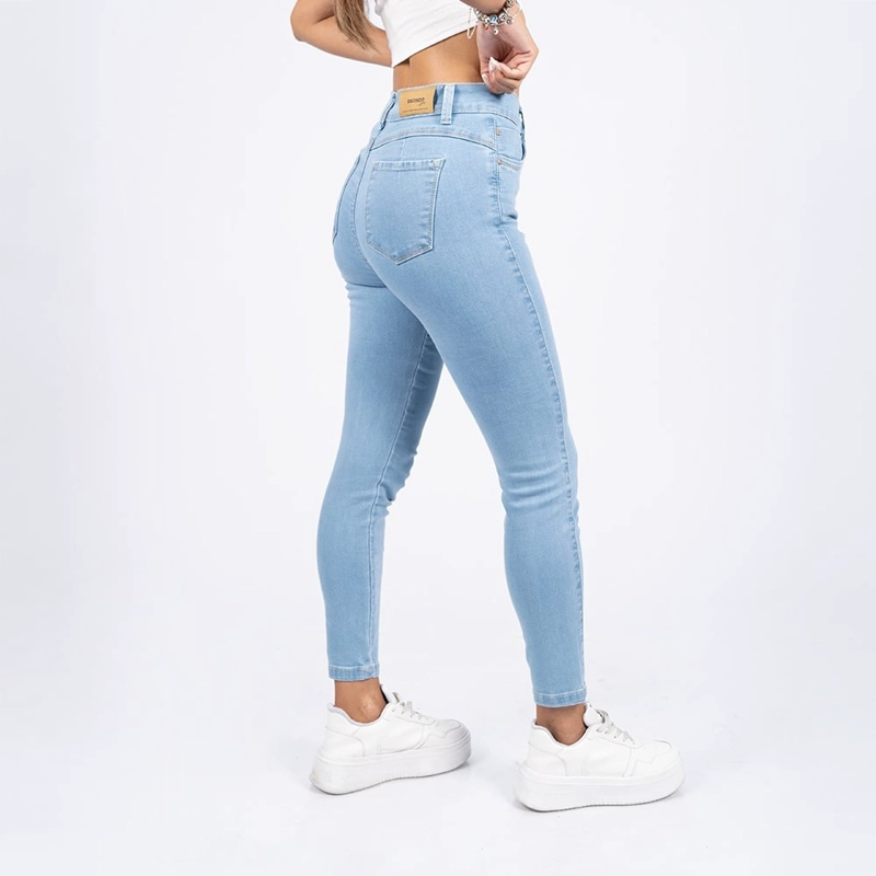 JEAN SKINNY MUJER BRONCO ALGODÓN TANIA - 2