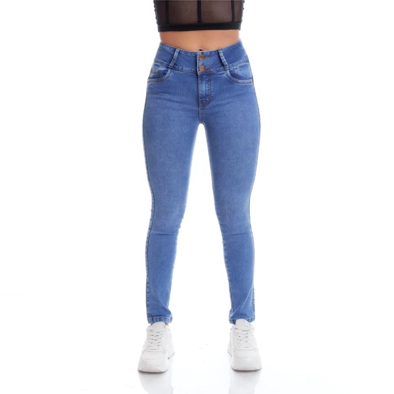 JEAN SKINNY MUJER METAL JEANS TOBILLERO MOOD AMANDA - 1