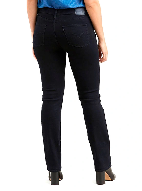 JEANS MUJER LEVI'S NEGRO 314 SHAPING STRAIGHT - 2