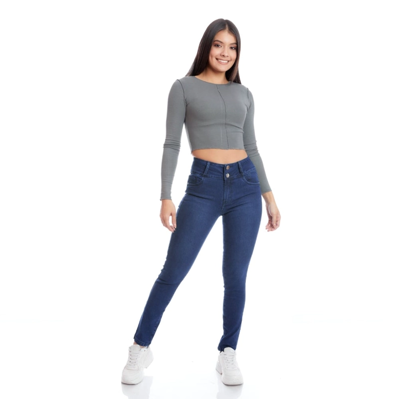 JEAN SKINNY MUJER METAL JEANS TOBILLERO MOOD AMANDA - 4