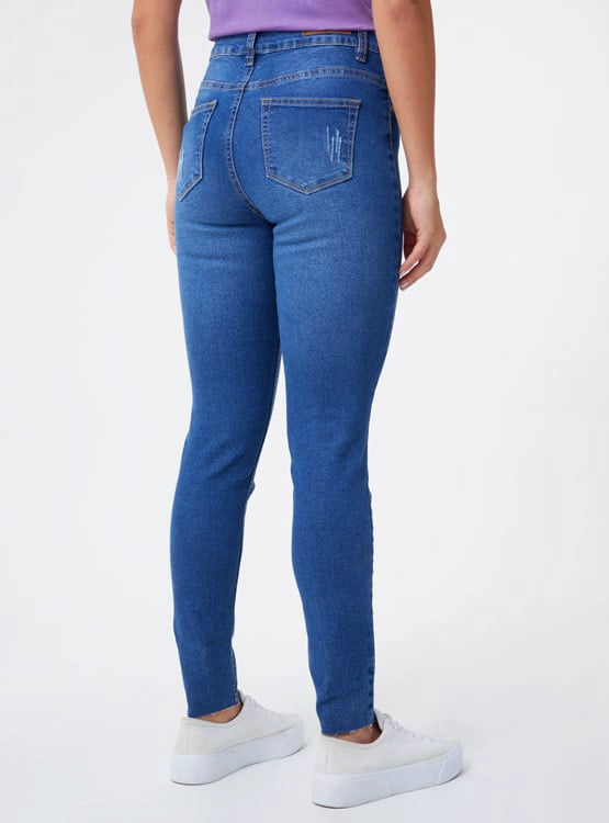 JEANS MUJER INDEX KATE PITILLO RASGADO - 2