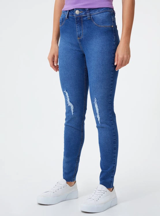 JEANS MUJER INDEX KATE PITILLO RASGADO - 3