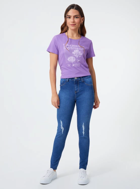 JEANS MUJER INDEX KATE PITILLO RASGADO - 5
