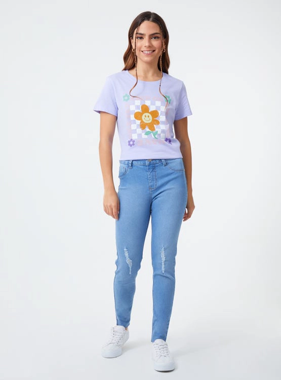 JEANS MUJER INDEX KATE PITILLO RASGADO - 5