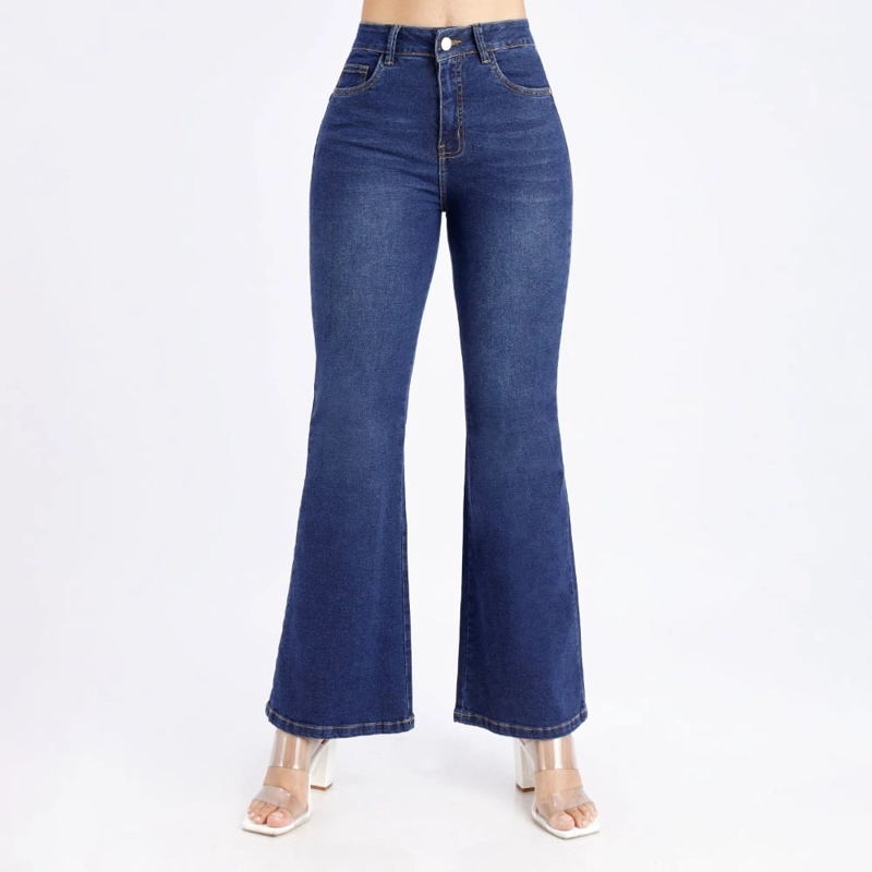 JEANS FLARE MUJER KANSAS - 1