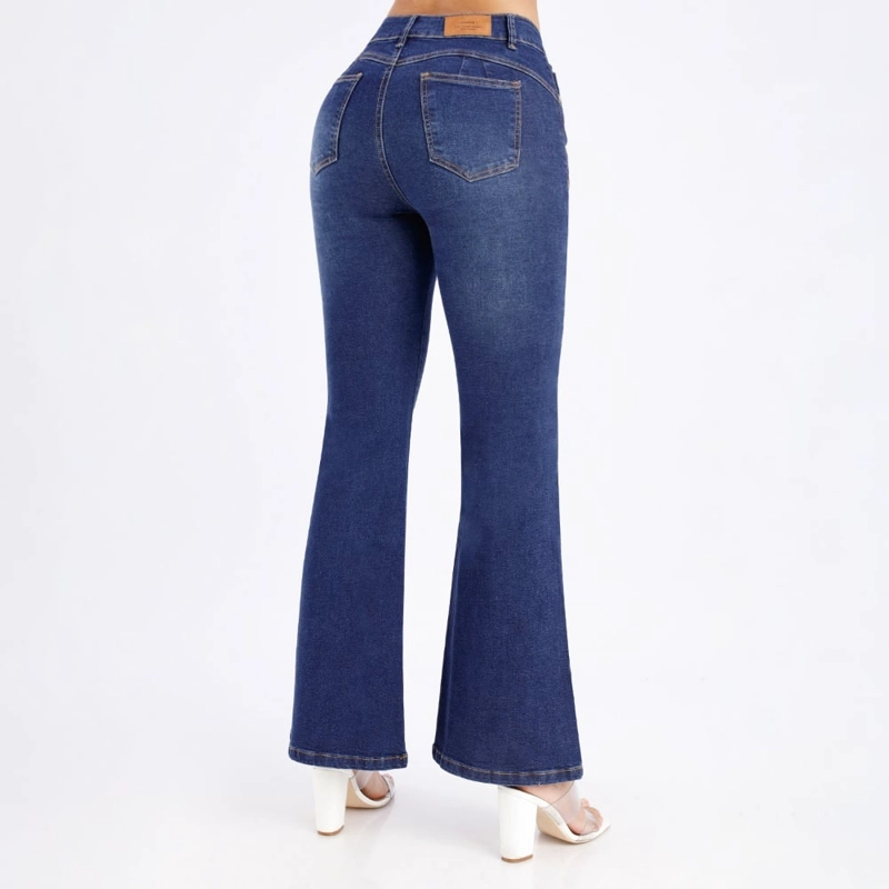 JEANS FLARE MUJER KANSAS - 3