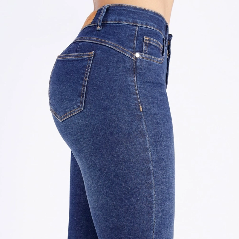 JEANS FLARE MUJER KANSAS - 4