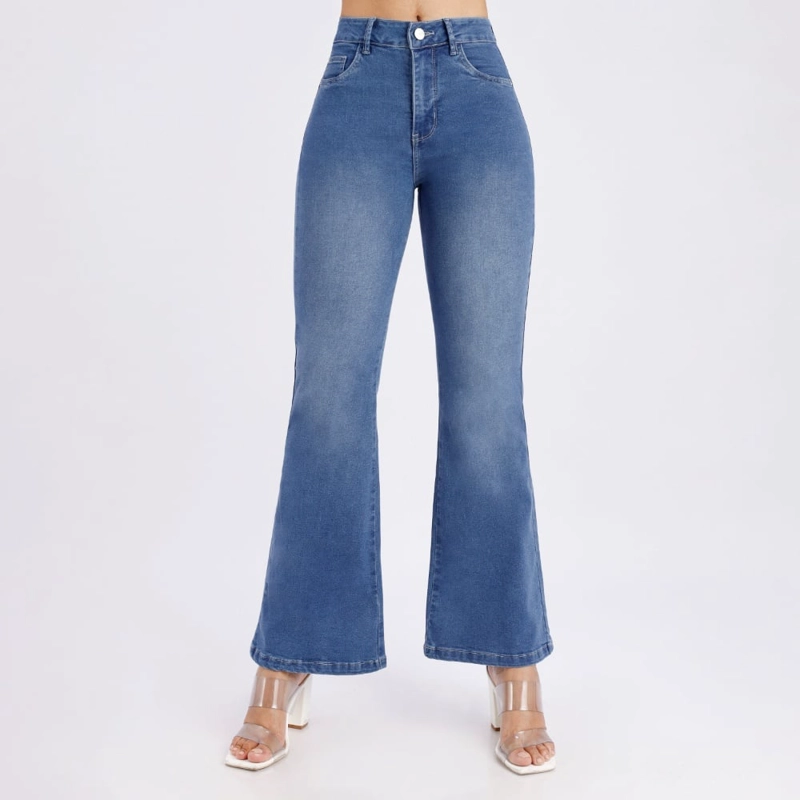 JEANS FLARE MUJER KANSAS - 1