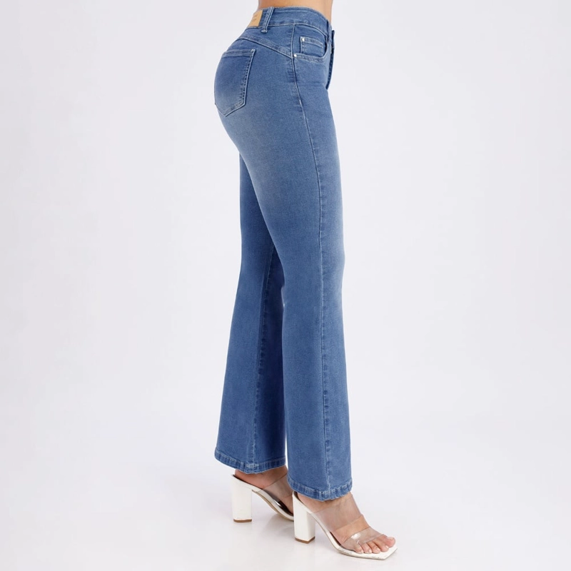JEANS FLARE MUJER KANSAS - 2