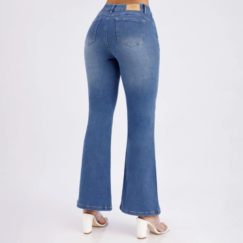 JEANS FLARE MUJER KANSAS - 3