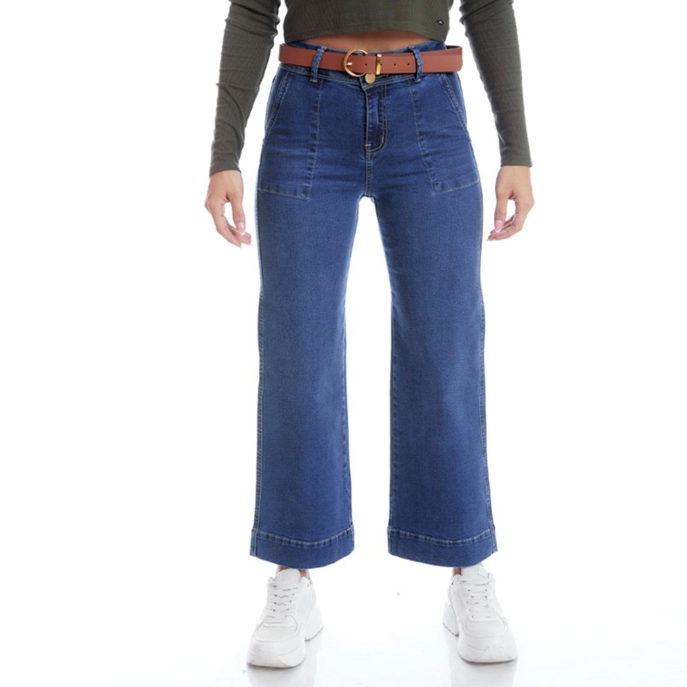 JEANS CULOTTE MUJER METAL JEANS ALONDRA - 1