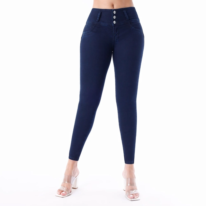 JEANS SKINNY MUJER KANSAS AZUL - 1