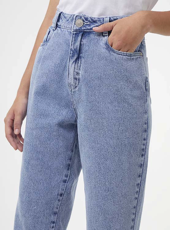 JEANS ALGODÓN MOM MUJER INDEX - 4