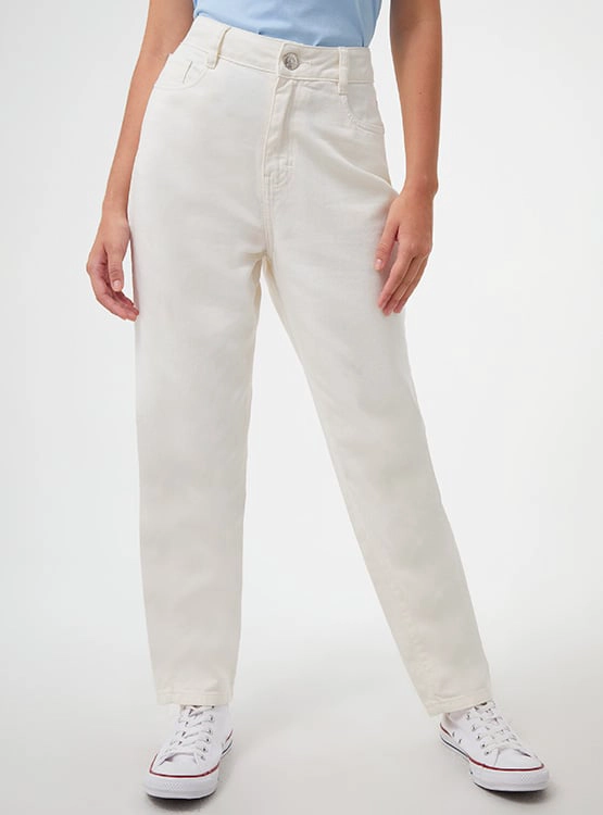JEANS ALGODÓN MOM MUJER INDEX - 1