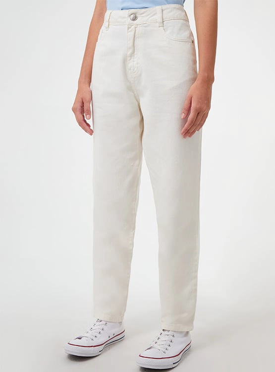 JEANS ALGODÓN MOM MUJER INDEX - 3