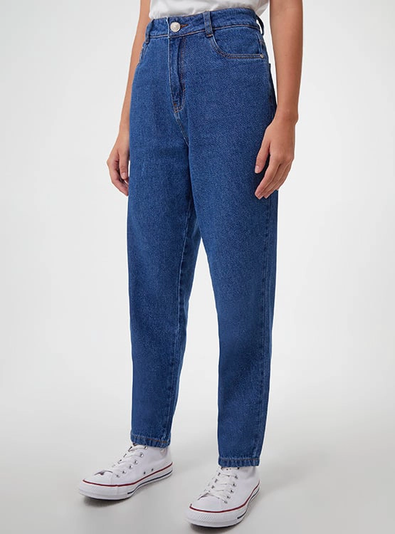 JEANS ALGODÓN MOM MUJER INDEX - 3