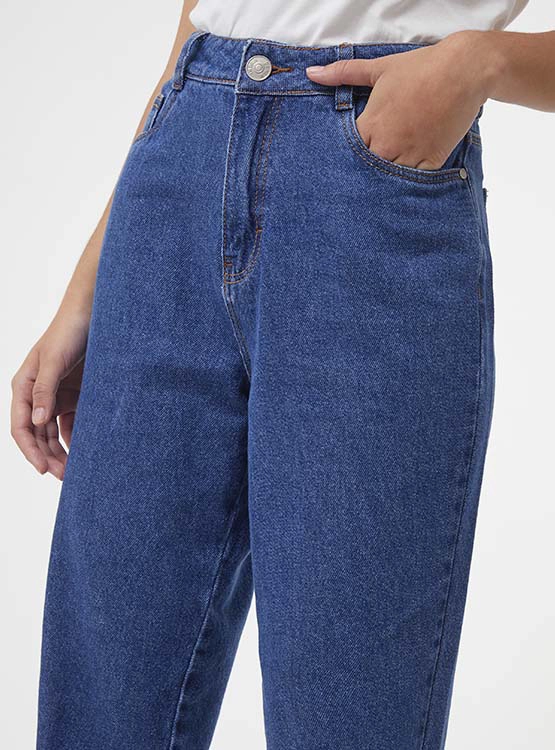JEANS ALGODÓN MOM MUJER INDEX - 4