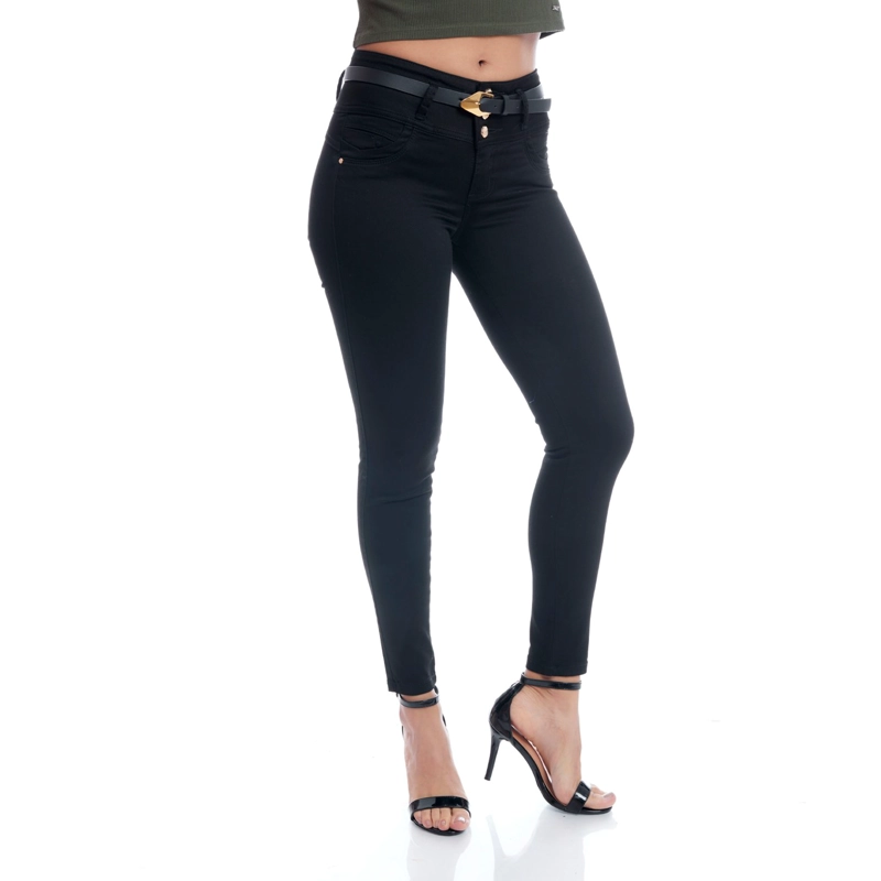 PANTALÓN ALGODÓN SKINNY MUJER METAL JEANS KITTY - 3