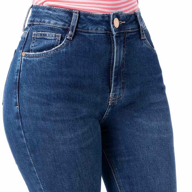 JEANS FLARE MUJER PIONER HALLYH - 5