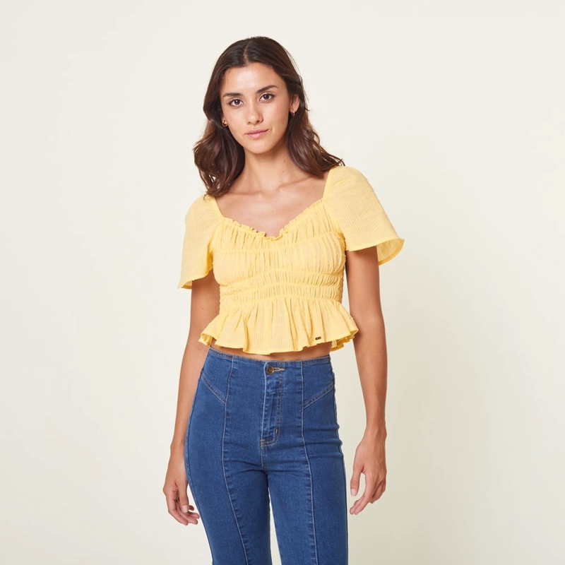 BLUSA ALGODÓN MUJER EXIT OCEANO - 1