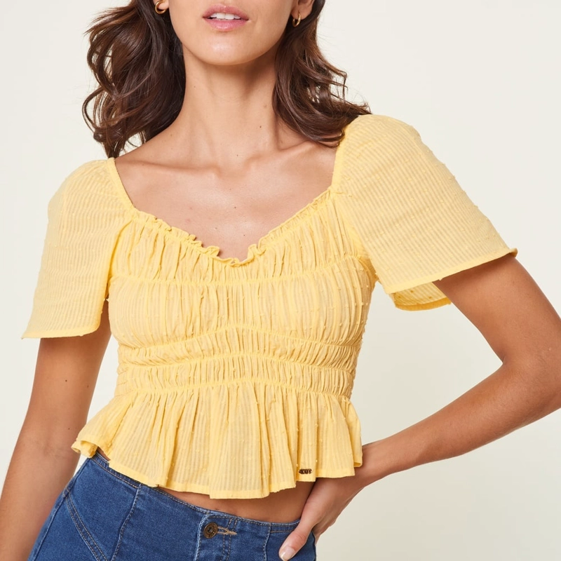 BLUSA ALGODÓN MUJER EXIT OCEANO - 3