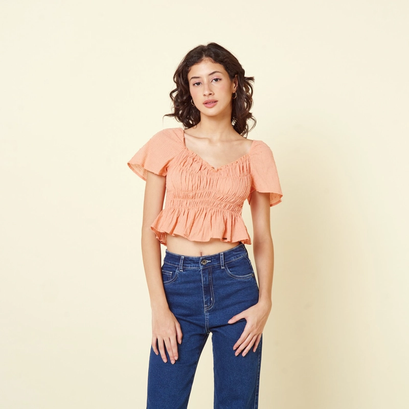 BLUSA ALGODÓN MUJER EXIT OCEANO - 1