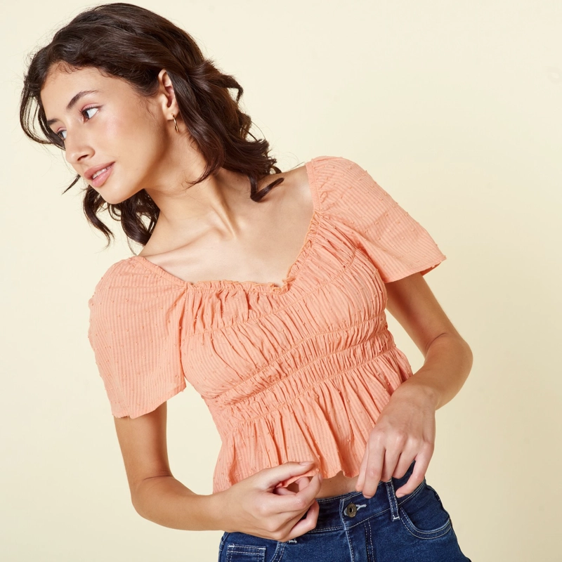 BLUSA ALGODÓN MUJER EXIT OCEANO - 3