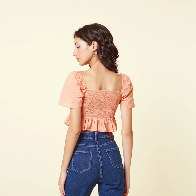 BLUSA ALGODÓN MUJER EXIT OCEANO - 4