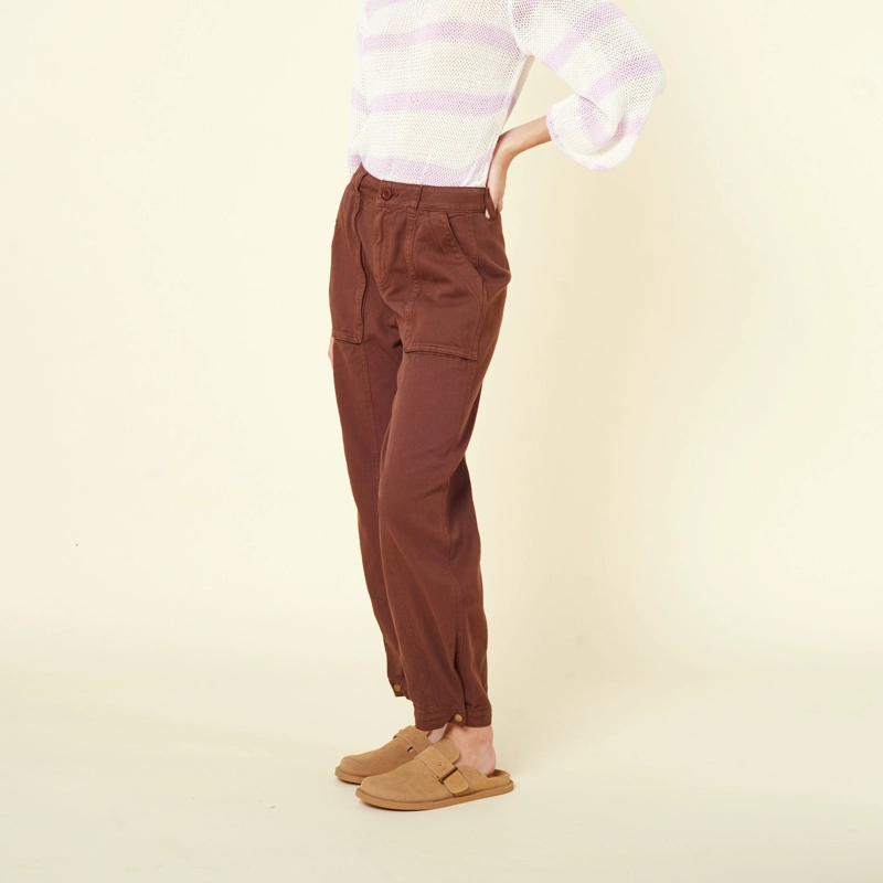 PANTALÓN ALGODÓN CULOTTE MUJER EXIT ESTEFANIA - 2