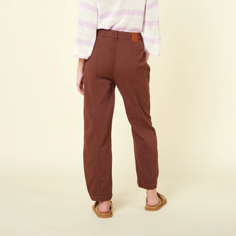 PANTALÓN ALGODÓN CULOTTE MUJER EXIT ESTEFANIA - 4