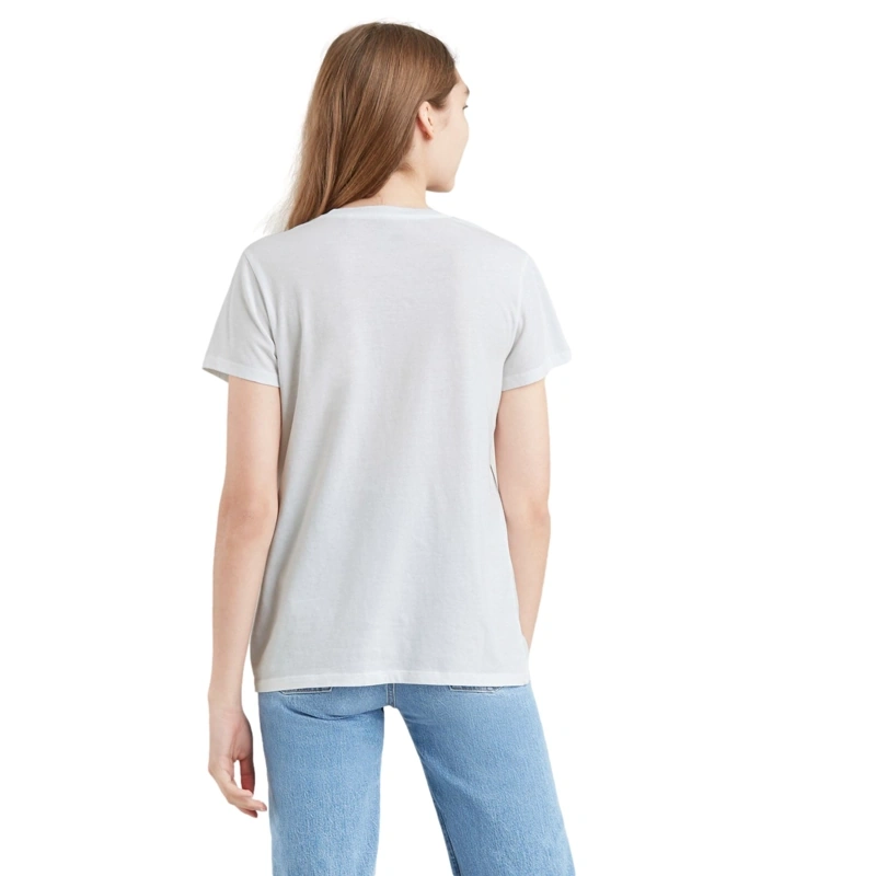 POLO MANGA CORTA ALGODÓN MUJER LEVI'S BLANCO PERFECT TEE - 2